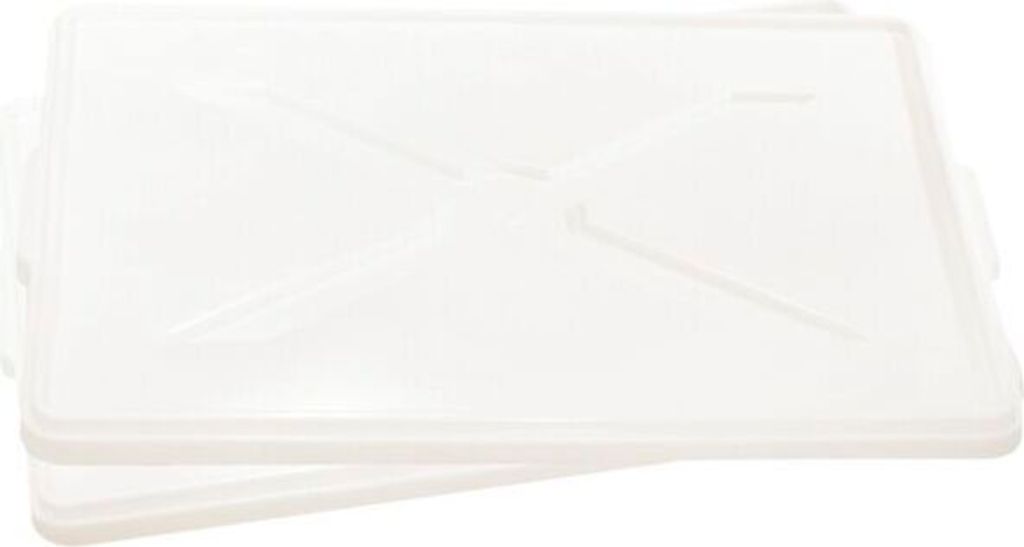 Deckel Kunststoff, weiß, Länge: 600 mm, Breite: 400 mm