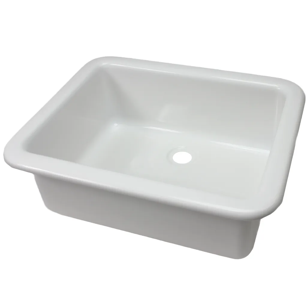 Lavabo camping-car encastrable blanc 35cm pour aménagement - 2