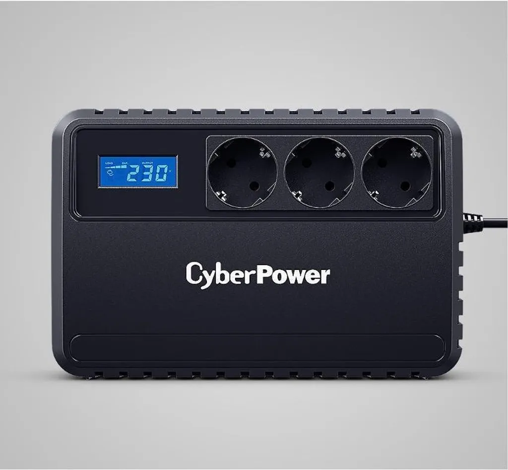 Onduleur 650VA CyberPower BU Line-Interactive avec Affichage LCD