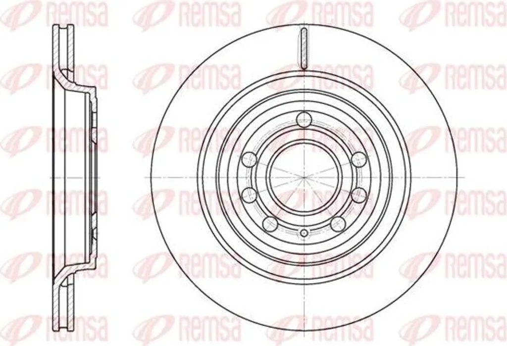 Disque de frein 93188378 pour stopper les vibrations sur VW Tiguan