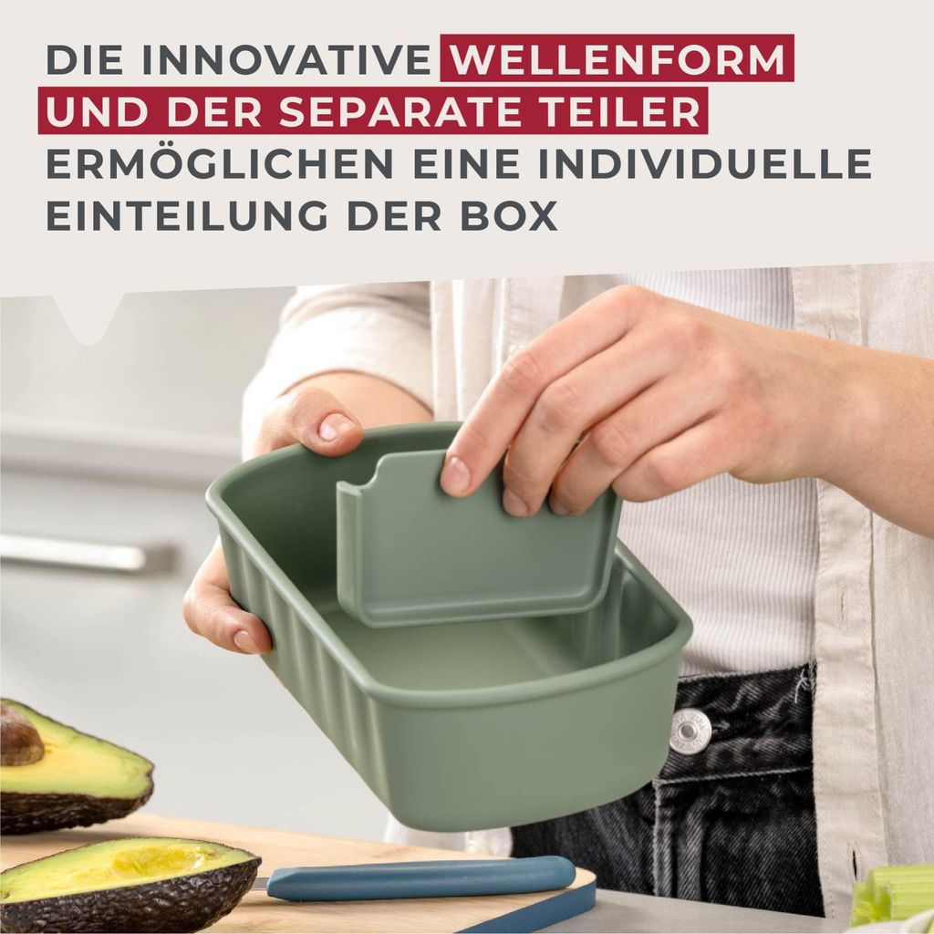 Fackelmann Flexibox Rostrot - 1000 Ml Aufbewahrungsbox Mit Tpe Deckel Robust Flexibel Spuelmaschinengeeignet Designed In Germany  D79f6d33 5a0f 57b6 8df6 A7f09047b2e9