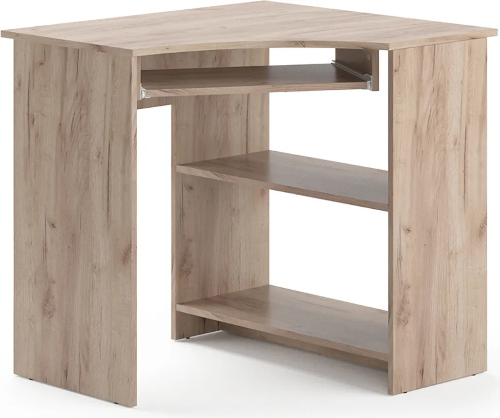 Petit bureau d'angle informatique chêne Sonoma Vicco Odin 83x76 cm