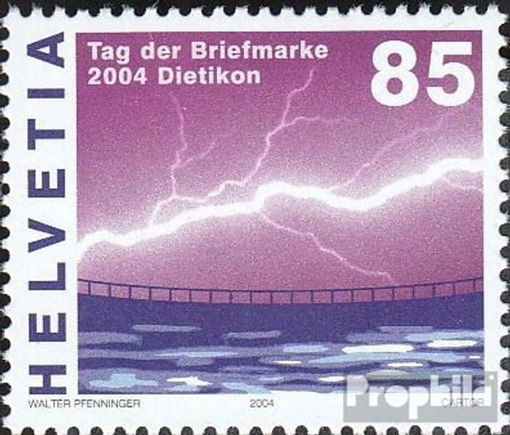 Briefmarken Schweiz 2004 Mi 1896 (kompl.Ausg.) gestempelt Tag der Briefmarke