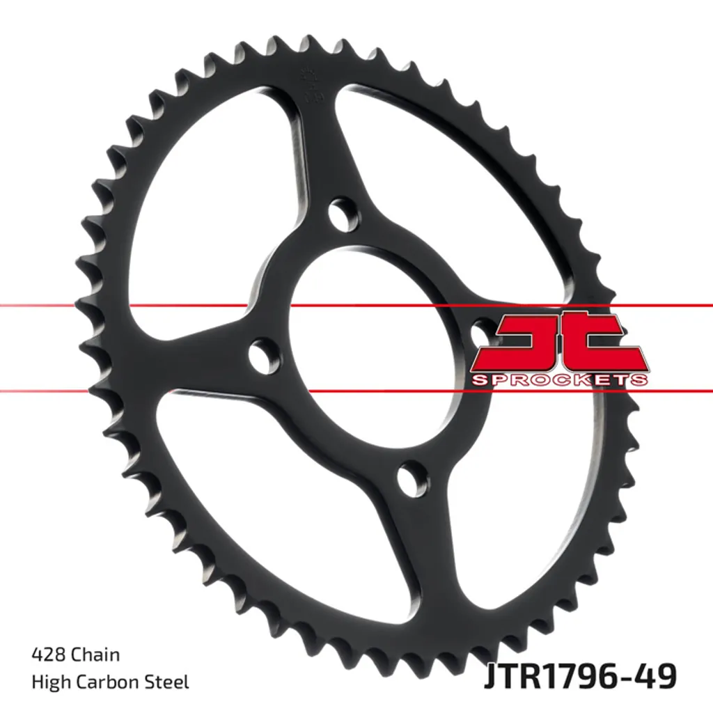 Corona Moto JTSPROCKETS Steel Rear - Massima Durata per Grandi Viaggi