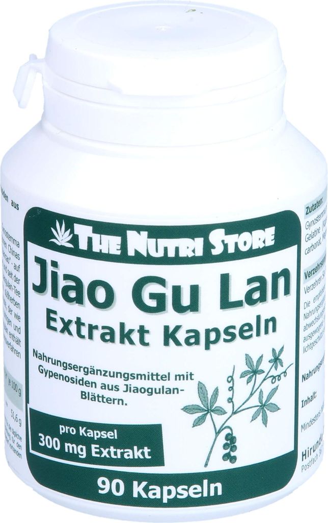 The Nutri Store Jiaogulan Extrakt Kapseln, 90 St. Kapseln