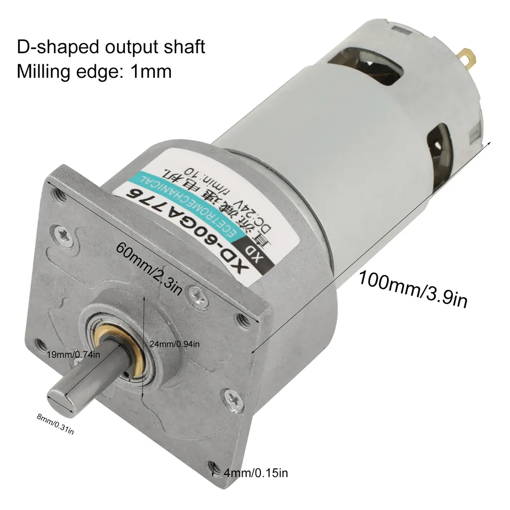 Moteur CC robuste anti-usure pour réparer vos systèmes de transmission