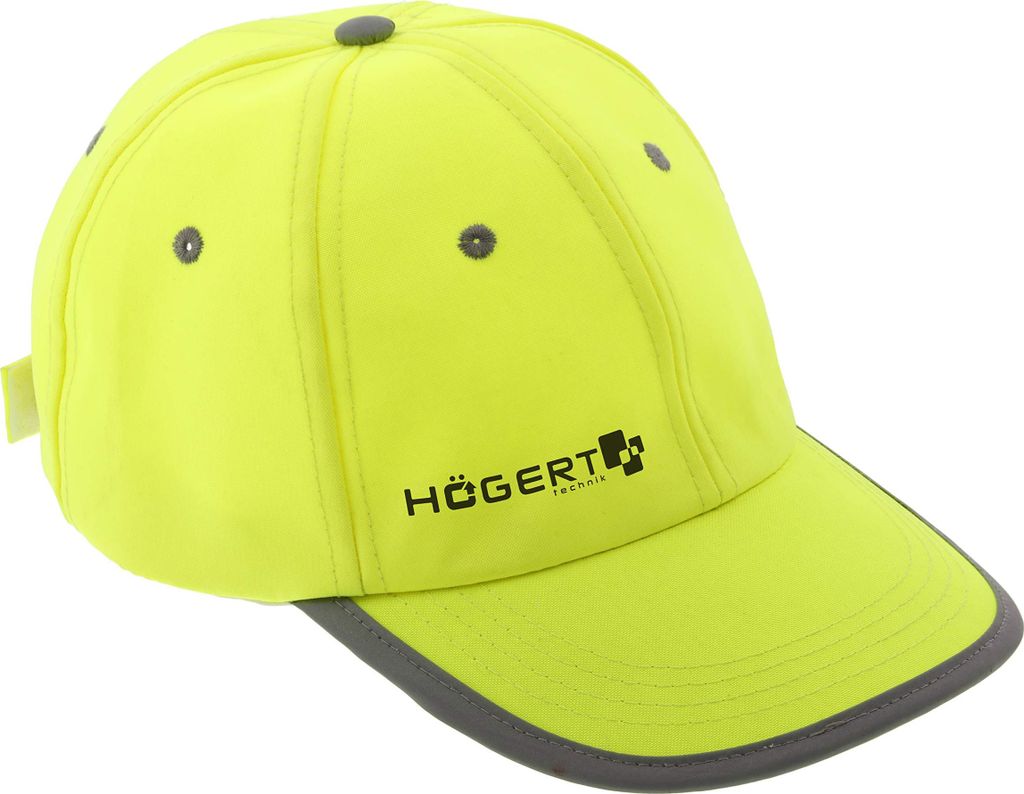 Högert Technik Schirmmütze, Gelb, Einheitsgröße (57-61 cm), HT5K187