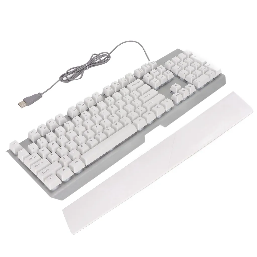 Clavier éclairé mécanique RVB à 104 touches et repose-poignets - 3