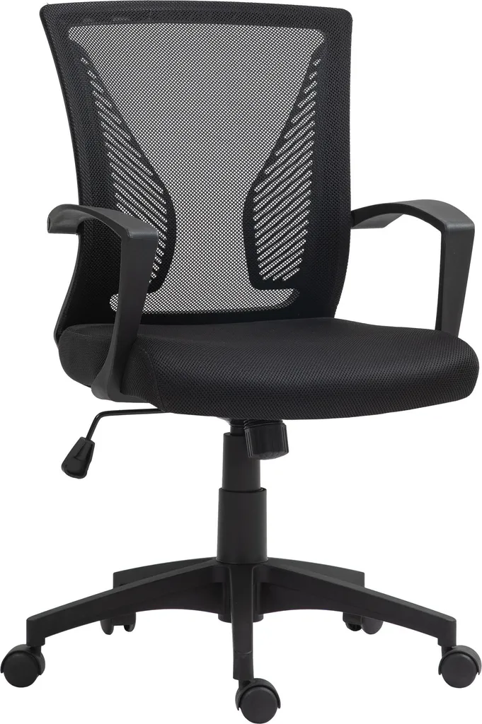 Chaise de bureau ergonomique Fortuna Lai contre le mal de dos noir