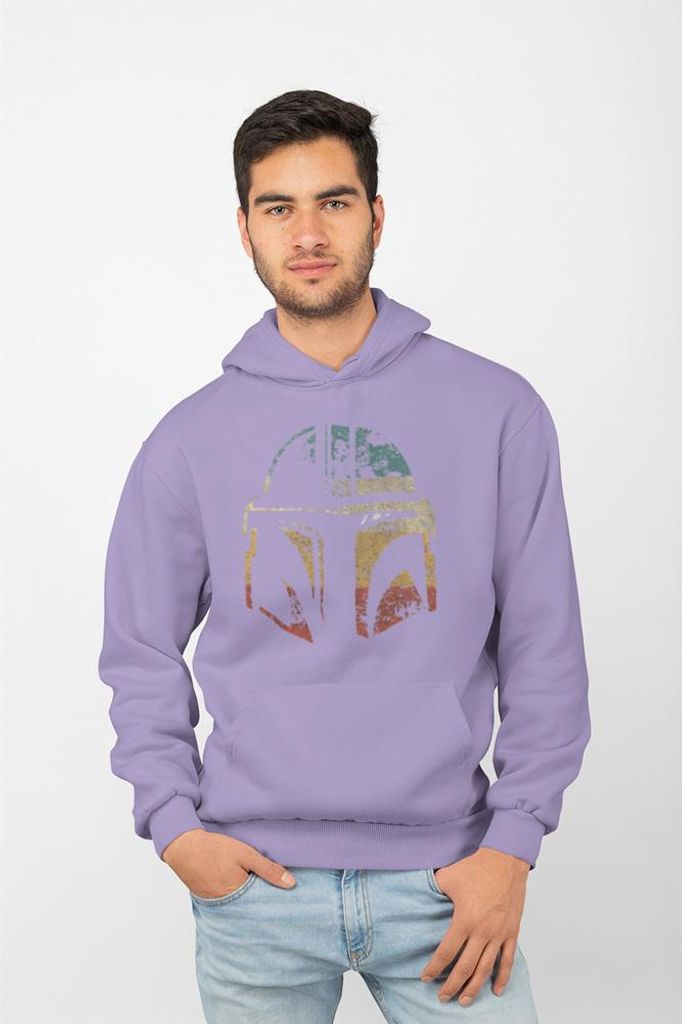 D&B Uni Hoodie MO00099 Star Wars Lavendel-Größe S