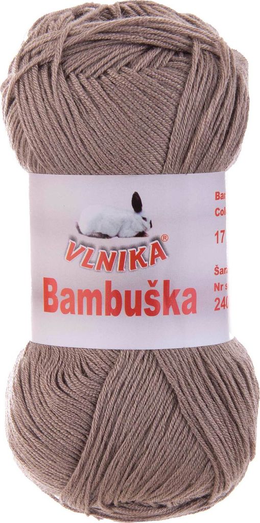 50g Strick- u. Häkelgarn Bambuska Strickgarn Bambus-Viskose Baumwolle unifarben, Farbwahl