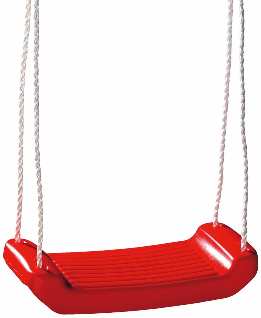 Schaukelsitz Rot Kinderschaukel Kunststoffbrettschaukel Spielturm Schaukelbrett 