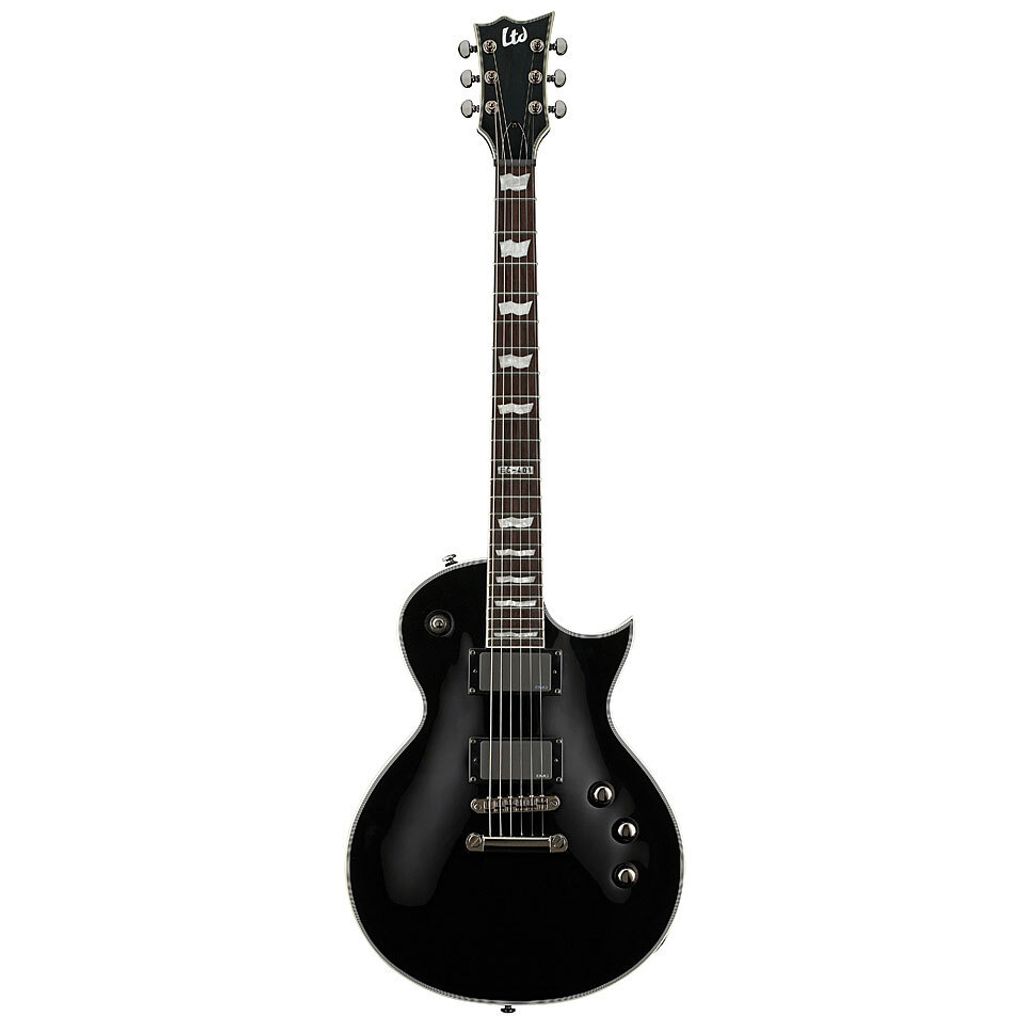 Guitare électrique ESP LTD EC-401BK, noire Image du produit 