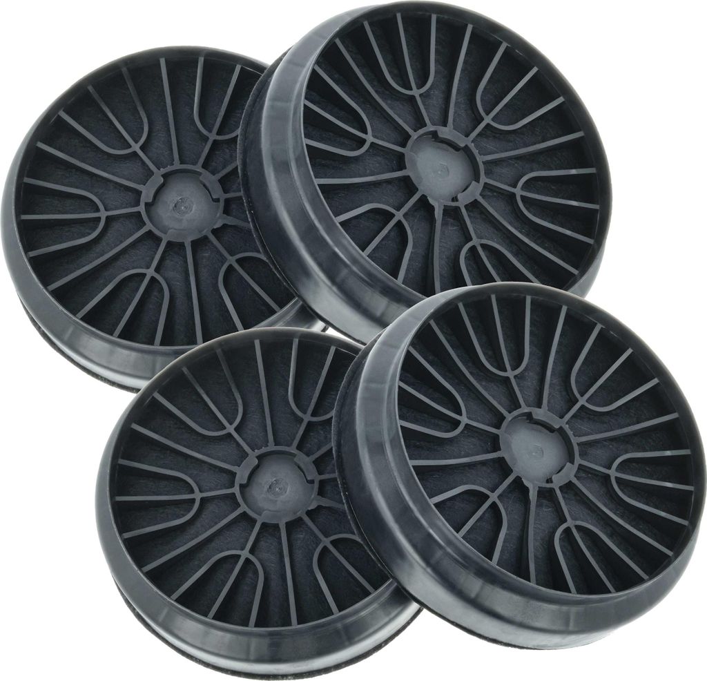 vhbw 4x Aktivkohlefilter kompatibel mit Bosch DHZ5275, Produktbild 