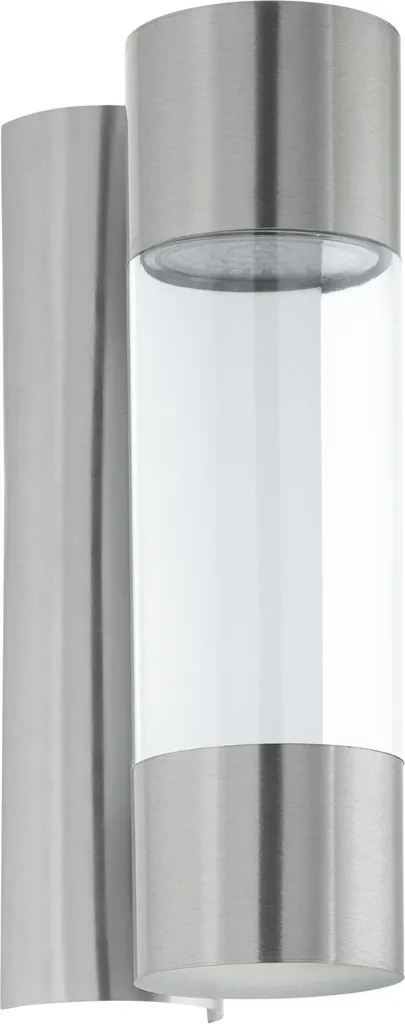 Applique Murale LED 640lm Inox Eglo Robledo 96013 Éclairage Jardin