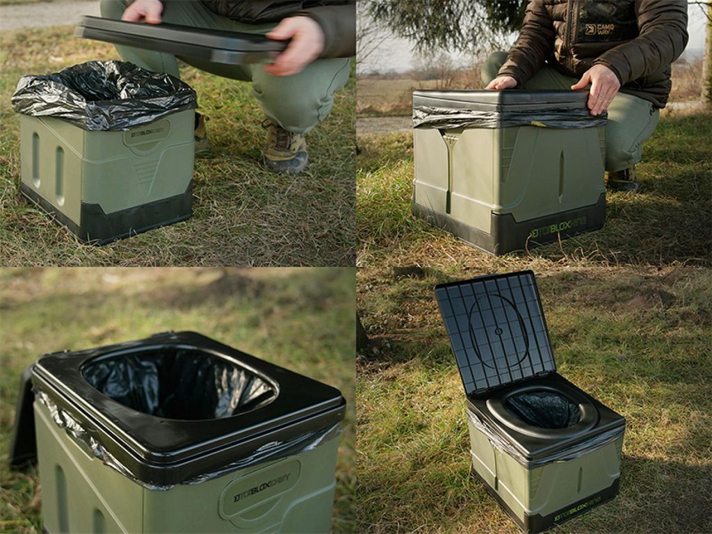Delphin ToiBLOX toiletzakjes / 10 stuks. Productafbeelding 