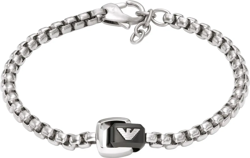 Regalo Uomo Emporio Armani Bracciale EGS2938040 Originale Box