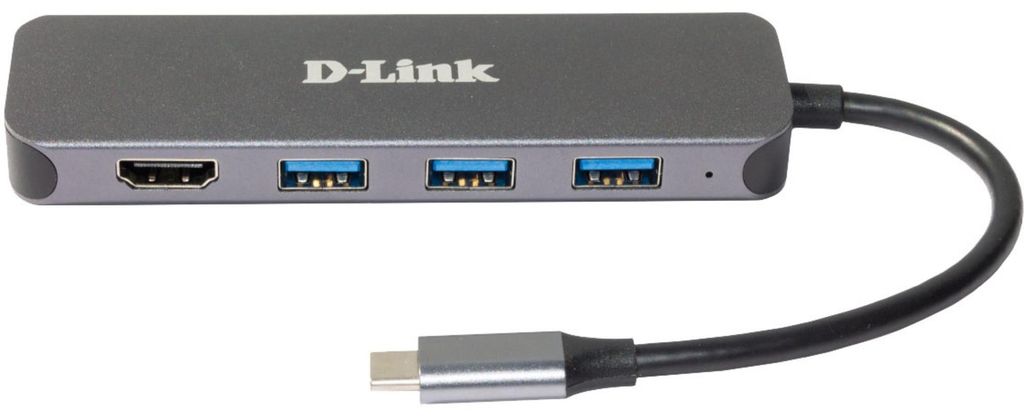 D-Link DUB-2333 5-in-1 USB-C Hub mit HDMI/Power Delivery