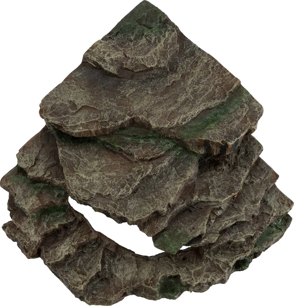 Abri d'angle anti-stress avec plateforme pour optimiser votre terrarium