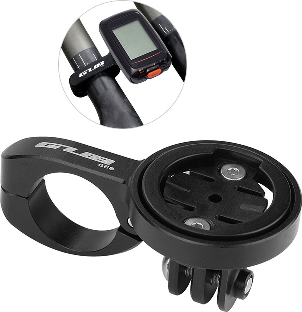 22,2 mm Fahrrad TT Lenker Computerhalterung mit 4 Adaptern fš¹r Garmin fš¹r Bryton fš¹r Cateye fš¹r Sportkamera