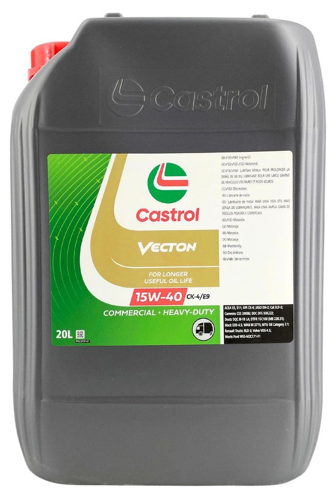 Castrol Vecton 15W-40 CK-4/E9 20 Liter