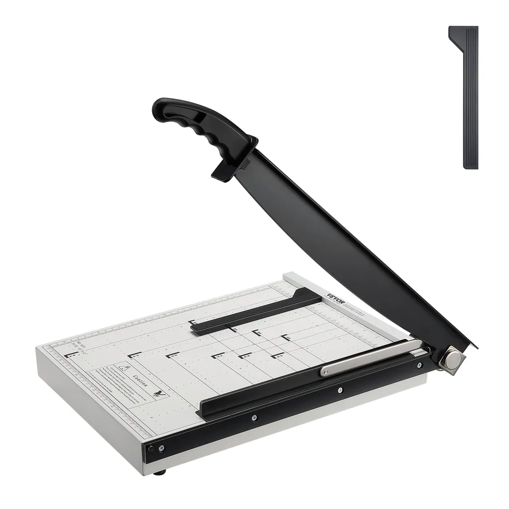 Coupe-papier manuel 381 mm VEVOR idéal pour carton et dossiers de 16p
