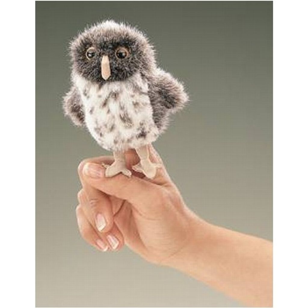 Folkmanis 2638 Fingerpuppe Eule Produktbild 