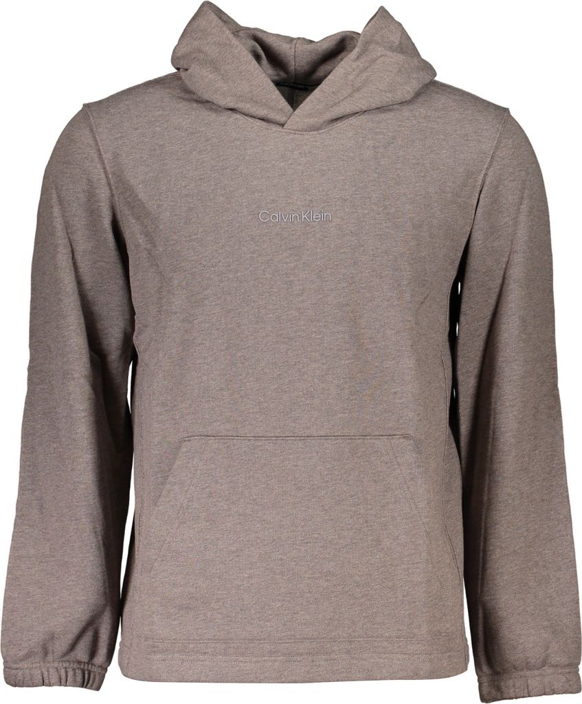 Herren-Sweatshirt Braun mit Kapuze - Sportlicher Look mit Logo-Druck