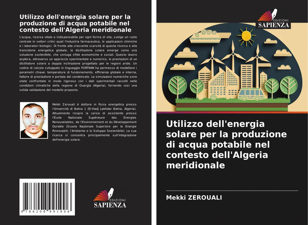 Utilizzo dell'energia solare per la produzione di acqua potabile nel contesto dell'Algeria meridionale