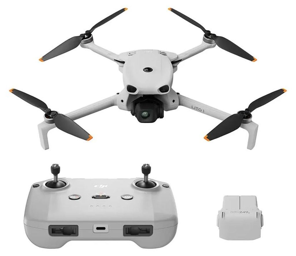 DJI Lito 1, 4 Rotoren, 48 MP, 3840 x 2160 Pixel, 20000 m, Produktbild 
