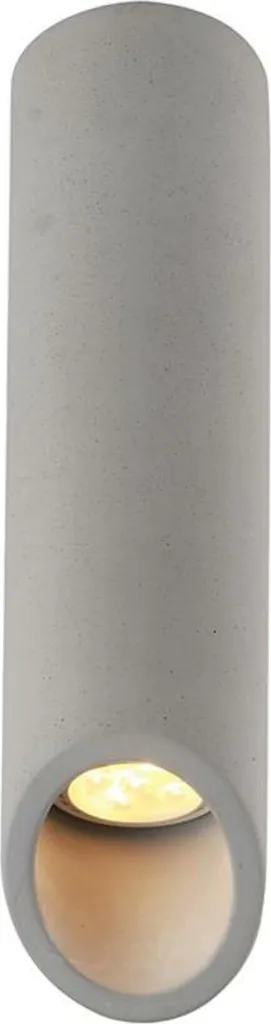 Éclairage de Plafond Cuisine et Salon Design Gris Béton GU10 FALTSO