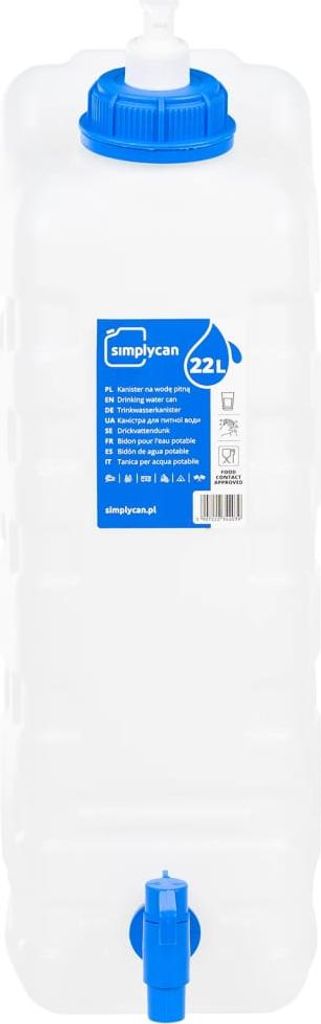vidaXL Wasserbehälter mit Hahn und Seifenspender 20 L Produktbild 