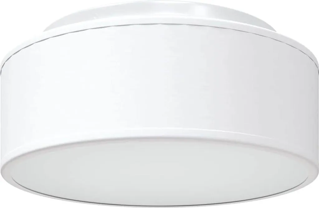 Lampada vidaXL Bianco Tessuto 30cm: Faretti per una Casa Accogliente