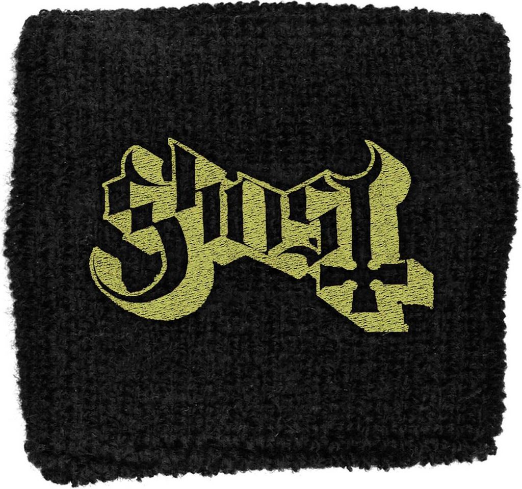 Ghost - Stoffarmband Logo für Herren/Damen Uni RO9749 (Einheitsgröße) (Schwarz)