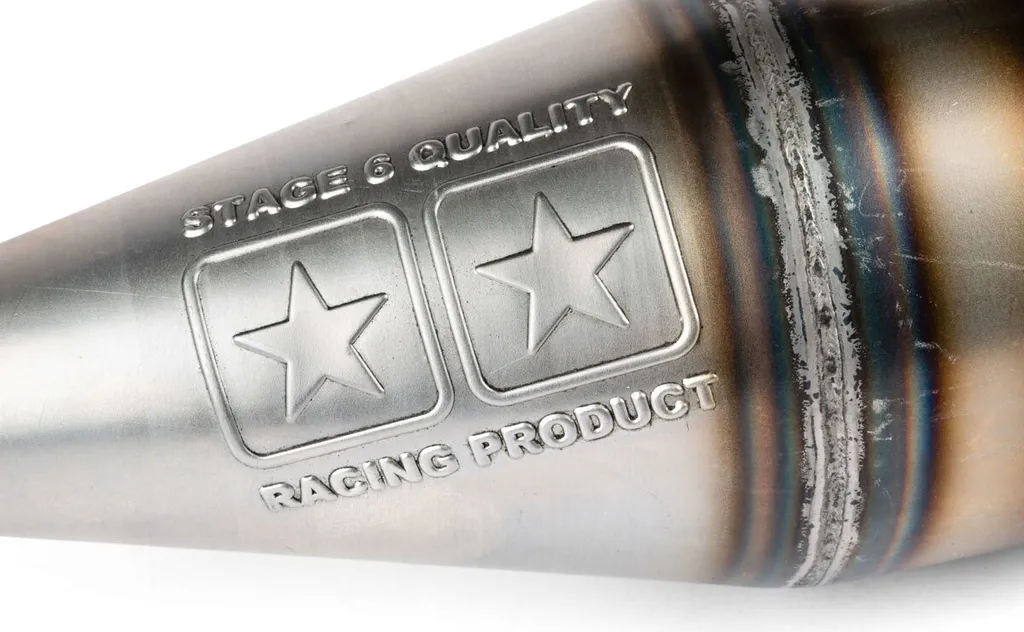 Silencieux Carbone Stage6 R1400 Race Mk2 pour Pot Piaggio Haute Gamme