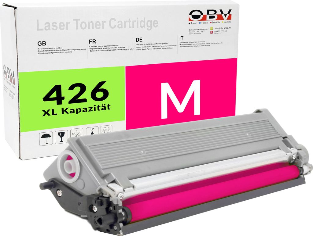 Kompatibler TN-426 Toner ersetzt Brother TN426 M HL L8260CDW L8360CDW MFC L8610CDW L8900CDW L9570CDW magenta 6000 Seiten