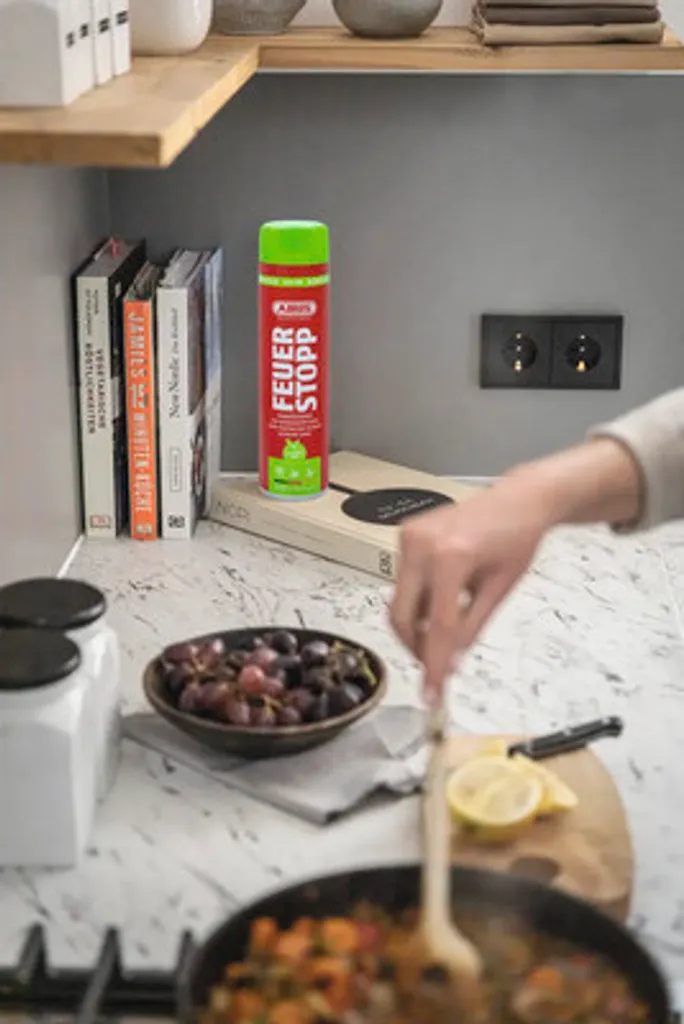Protezione Casa ABUS AFS625 Spray Antincendio | Sicuro per Bambini e Ambiente