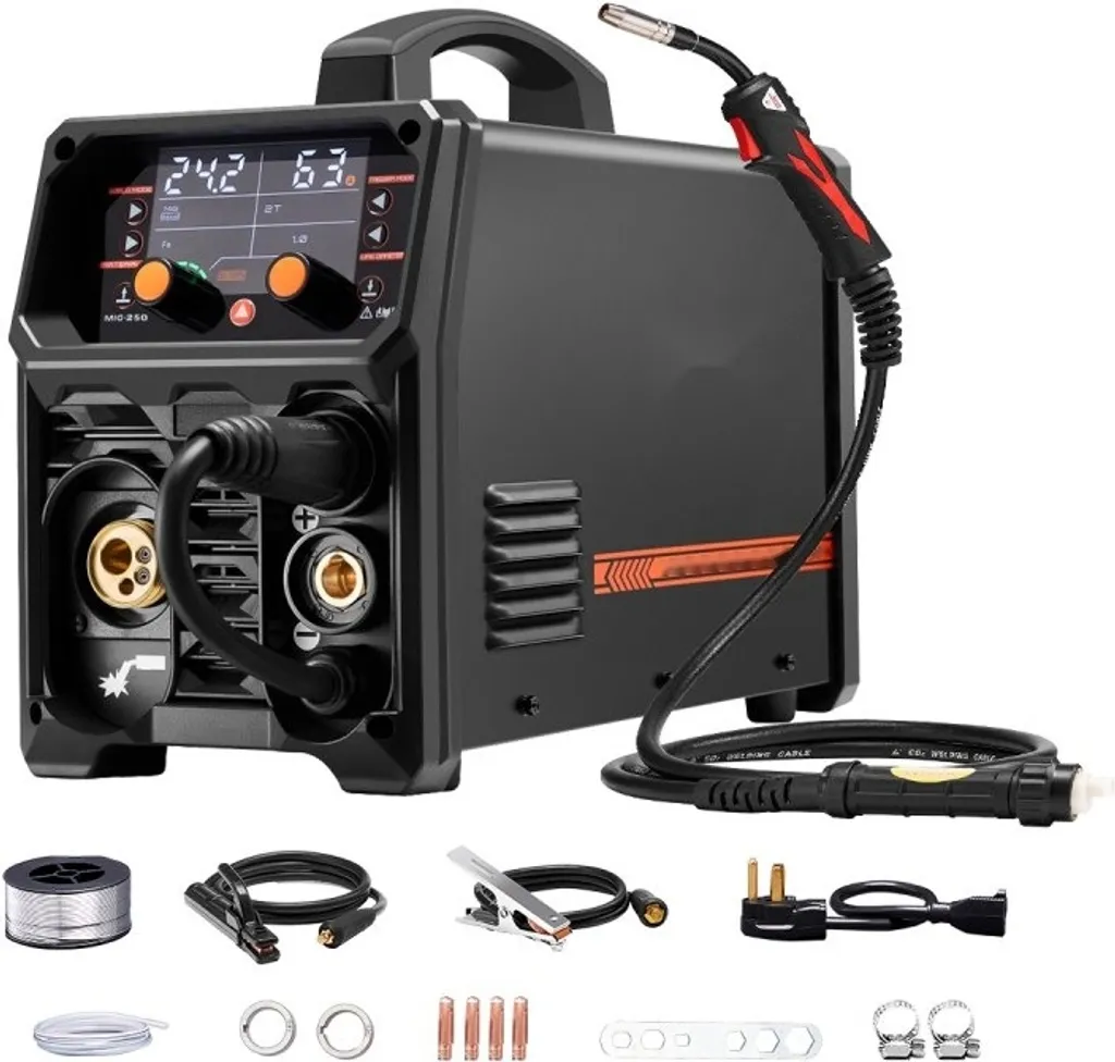 Poste de soudure MIG TIG 250A 5 en 1 Synergique avec fonction Pulsé Pro