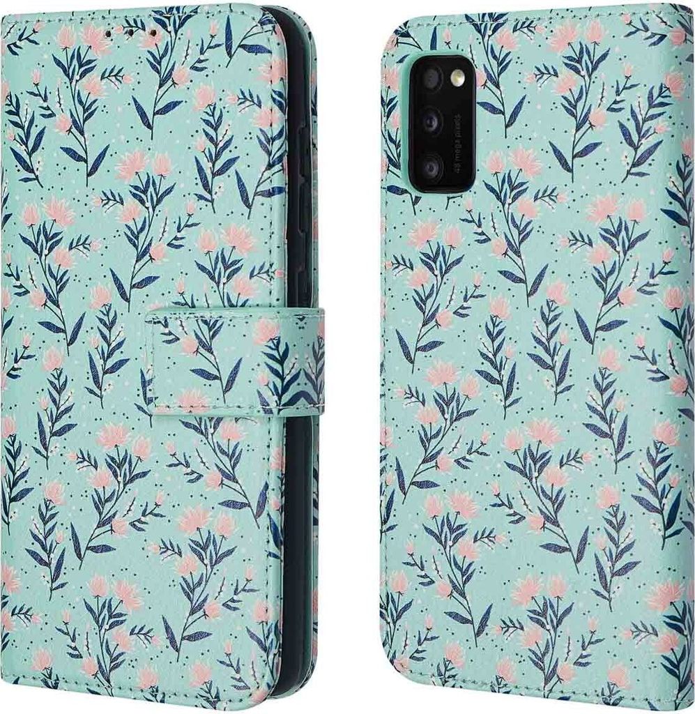 imoshion Design Klapphülle Samsung Galaxy A41 - Blue Produktbild 
