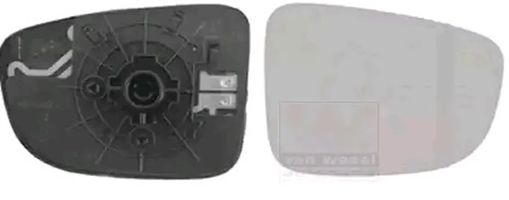 Van Wezel Glace de rétroviseur droite pour Mazda 6 - Remplacement OEM
