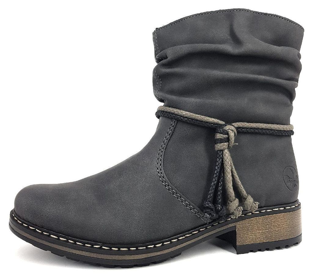 Stivali da donna Rieker Napoli, modello stivaletti con zip, Immagine del prodotto 