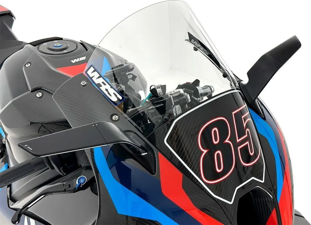Pare-Brise Clair M1000RR Protection Vent - Idéal Trackdays et Compétition