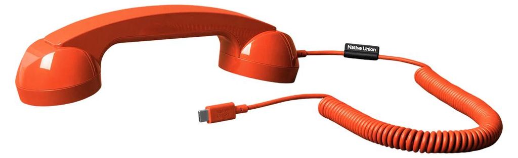 Native Union, retro sluchátko s konektorem USB-C, Obrázek produktu 