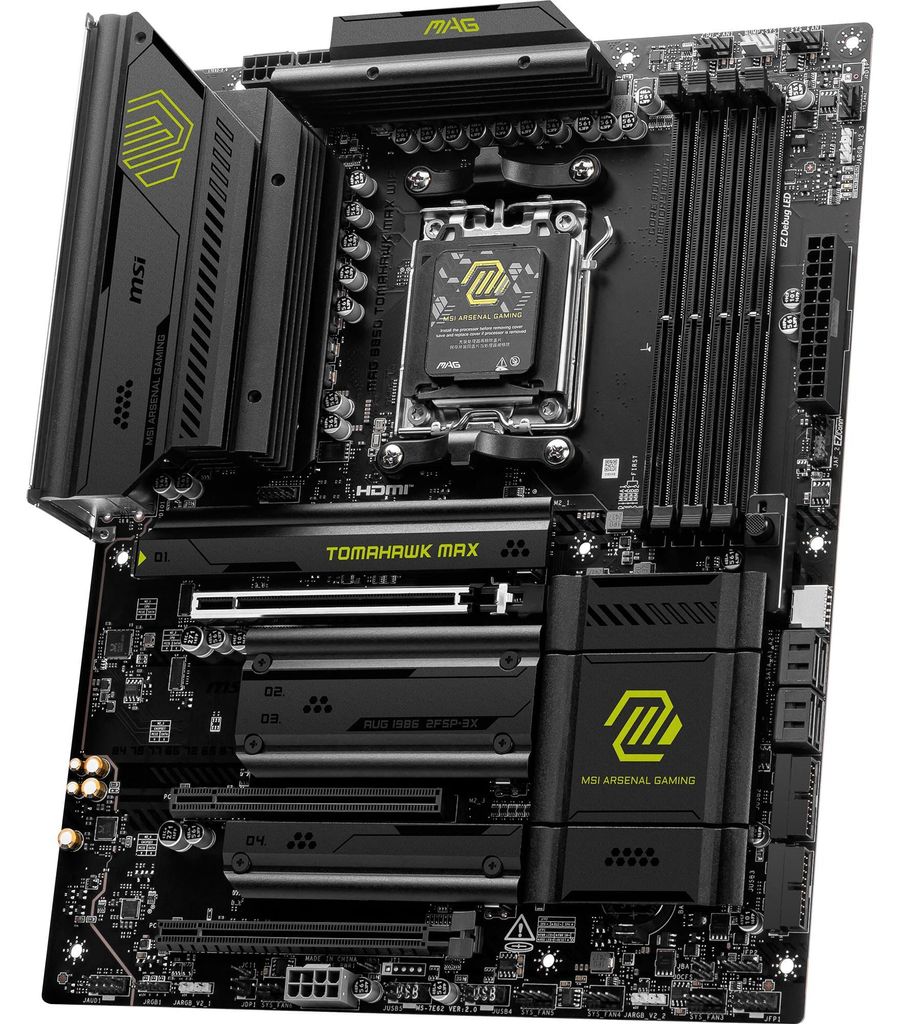 MAG B850 TOMAHAWK MAX WIFI AMD Motherboard Produktbild 