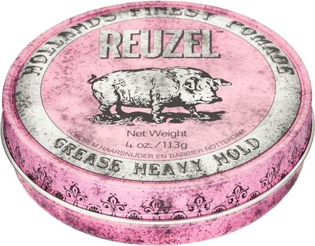 Reuzel, Pink, Hair Styling Pomade, For Shine, Strong Hold, Zdjęcie produktu 