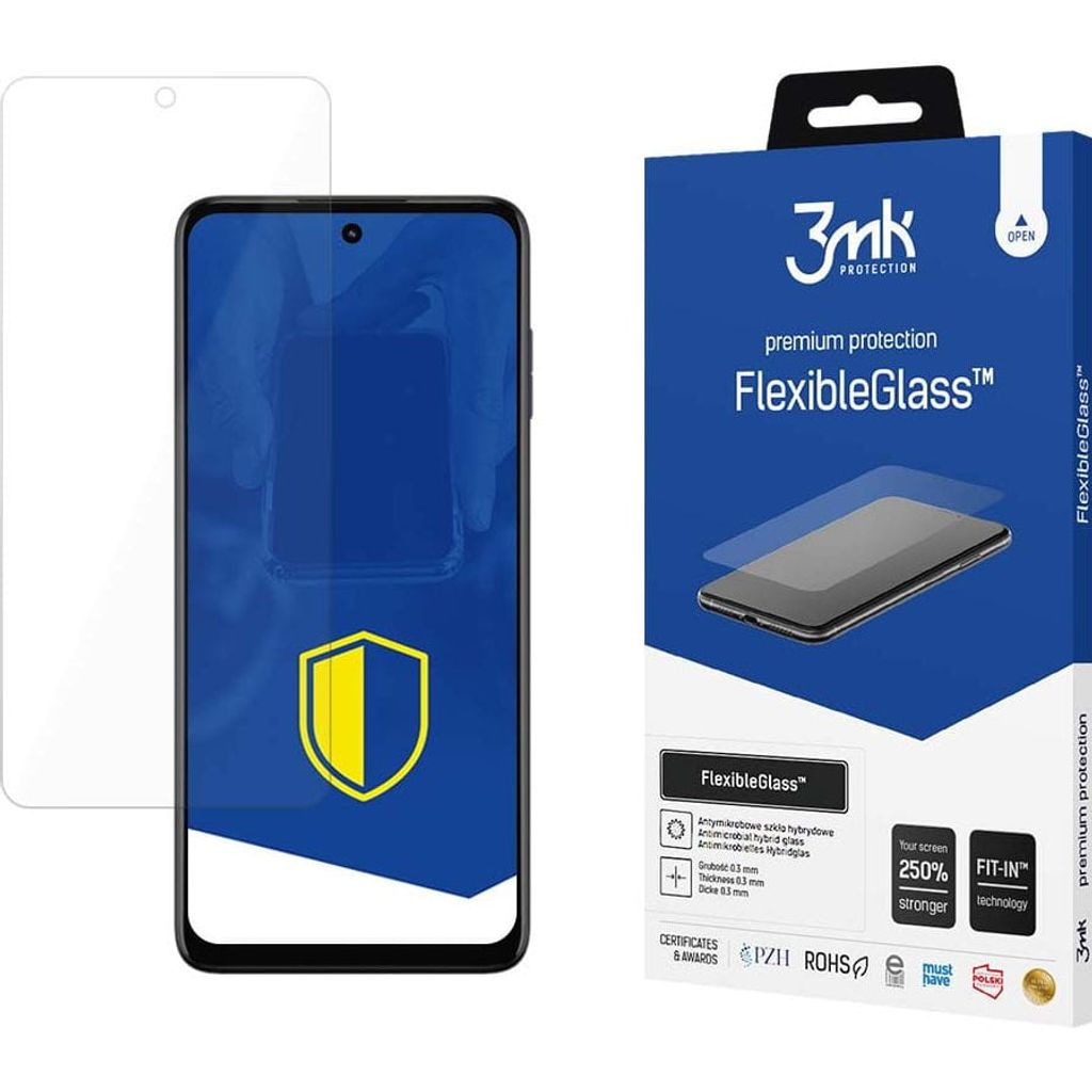3mk Display-Hybridglas FlexibleGlass für Motorola Moto G73 5G, 0,3 mm, 7H