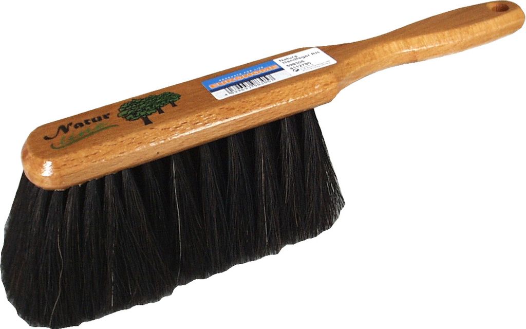 Holz-Handfeger mit Rosshaar EUROHOME