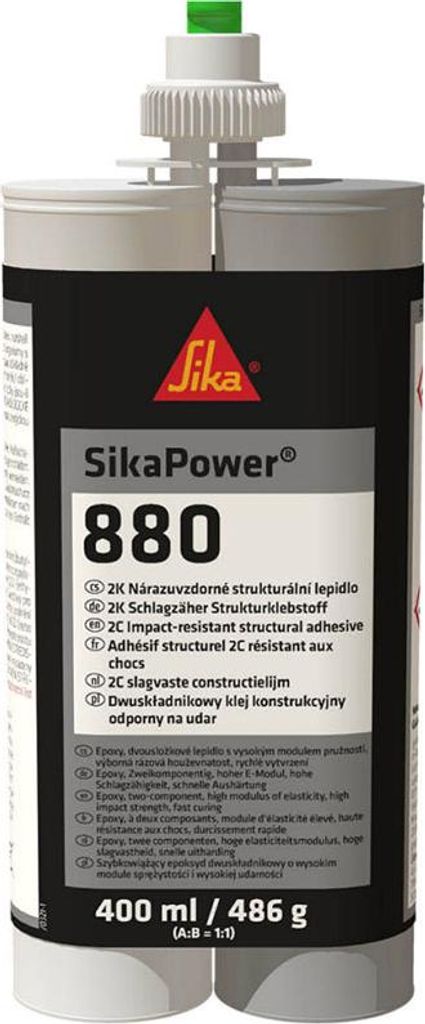 SikaPower- 880 schlagzäher 2K Strukturklebstoff 400ml Produktbild 