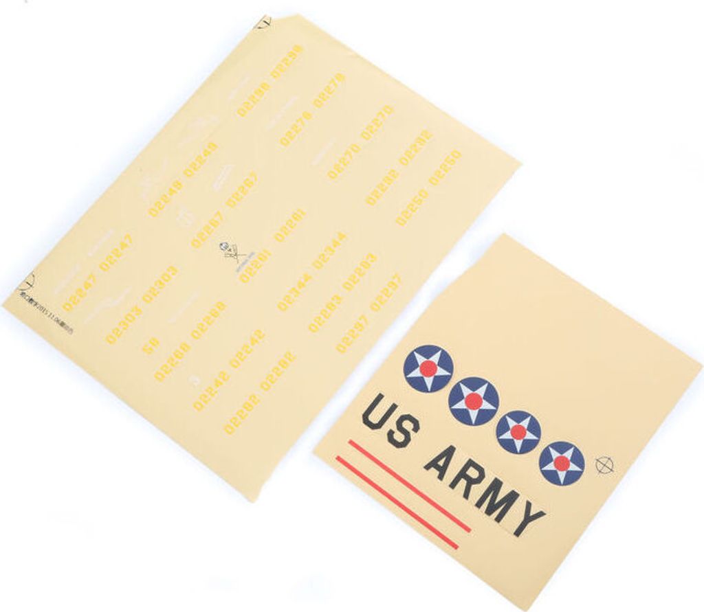 E-flite Dekorbogen: UMX B-25