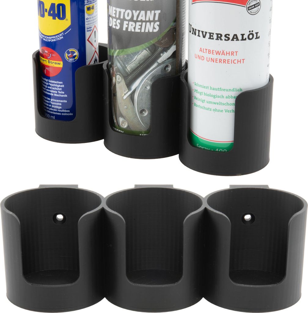Dosenhalter Werkzeugwand Werkzeughalter Sprühdosen Produktbild 